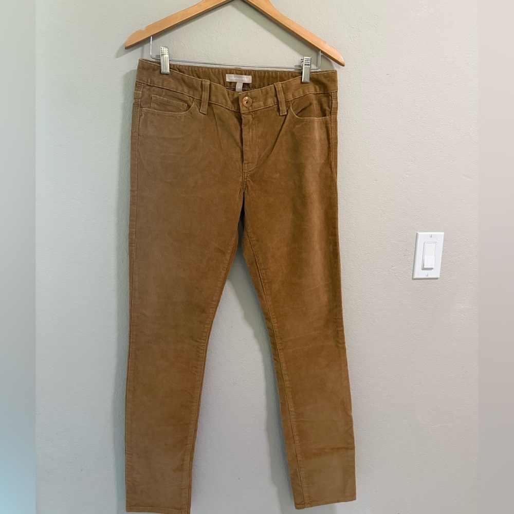 Banana Republic Brown Corduroy Skinny Pants Size 29